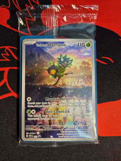 Teal Mask Ogerpon 123 Sv: Scarlet & Violet Promo Cards Holo NM/M - Image 1