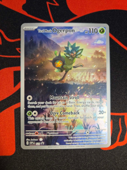 Teal Mask Ogerpon 123 Sv: Scarlet & Violet Promo Cards Holo NM/M - Image 2