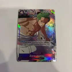 One Piece Zoro-Juurou Card Alt ST18-004 Purple Treasure Rare English SR TR TCG - Image 1
