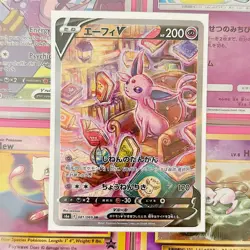 Espeon V Alt Art Eevee Heroes 081/069 Pokemon TCG Card Holo Rare NM / Mint - Image 1