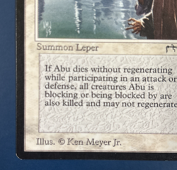 MtG Arabian Nights Edition: Abu Ja'far - Set of 2 Cards - Image 5