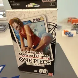 Bandai One Piece Cards - Starter Deck ST-08 - MONKEY D. LUFFY (50-Card Deck) - Image 2