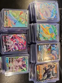 Lot of 150 Pokemon Cards V / VMAX / VSTAR / Rainbows / Rares Modern Collection - Image 2
