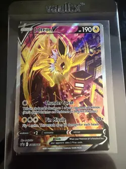 Jolteon V SWSH183 SWSH: Sword & Shield Promo Cards Holo - Image 1
