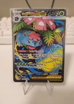 Mega Venusaur ex 155/132 Mega Evolution Pokemon Card - Image 1