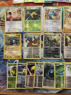 Vintage Pokemon Card Lot Reverse Holo Snorlax Leafeon Gyarados Eevee Houndoom - Image 3