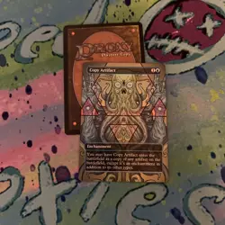 Copy Artifact Full Art Foil Mtg Play Test Card - Image 2