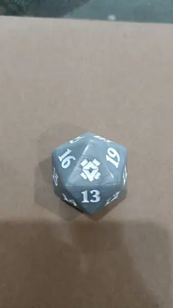 Magic The Gathering D20 Oversized spindown Dice Zendikar Rising Bundle MTG - Image 1