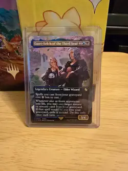 Emet-Selch of the Third Seat - Chocobo Track Foil - Final Fantasy MTG - FIN #473 - Image 1