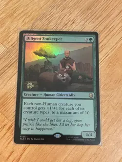 Diligent Zookeeper - Promo FOIL (TLA 0171) Avatar: The Last Airbender MTG - Image 1