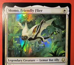 MAGIC, MTG: AVATAR, THE LAST AIRBENDER, RARE, MOMO, FRIENDLY FLIER, P-0394 - Image 2