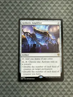 MTG Aetheric Amplifier #0018 Rare Commander: Aetherdrift (DRC) - Image 1