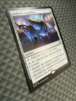 MTG Aetheric Amplifier #0018 Rare Commander: Aetherdrift (DRC) - Image 2