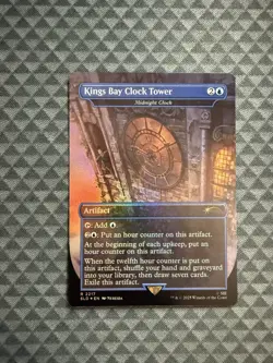 MTG Kings Bay Clock Tower #2217 Rainbow Foil Rare Secret Lair Drop Series (SLD) - Image 1