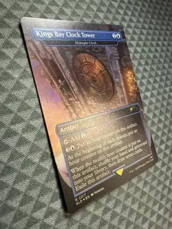 MTG Kings Bay Clock Tower #2217 Rainbow Foil Rare Secret Lair Drop Series (SLD) - Image 2