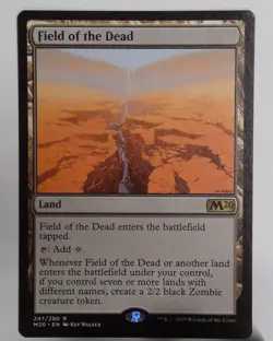 MTG Field of the Dead Core Set 2020 247/280 Regular Rare LP - Image 1
