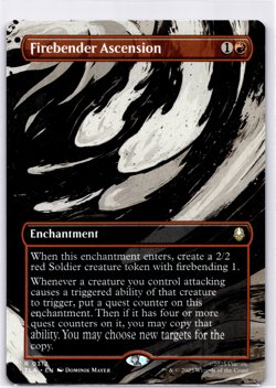 Firebender Ascension Borderless NM MTG - Image 1