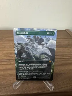 Scapeshift - Borderless NM-Mint, English Special Guests MTG Magic - Image 1