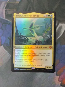 Teval, Arbiter of Virtue - Foil | 7% Off 2+ | Dragonstorm | NM | MTG - Image 1