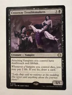 MTG - Crossway Troublemakers - Commander: The Lost Caverns of Ixalan - Near Mint - Image 1