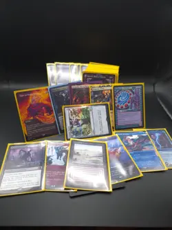 Rograkh & Silas Renn Custom 100 EDH Deck Fan Art MTG Proxies Sleeves and Box - Image 1