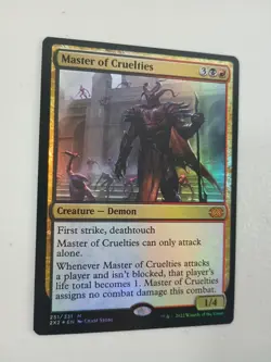 Magic The Gathering Master of Cruelties Foil 2x2 251/331 MTG NM - Image 2