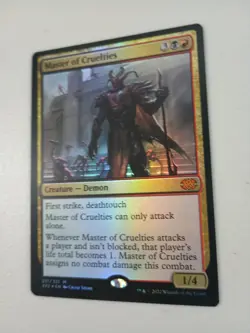 Magic The Gathering Master of Cruelties Foil 2x2 251/331 MTG NM - Image 3