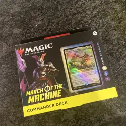 Magic the Gathering Cavalry Charge Commander Deck Sealed March of the Machines - Image 1