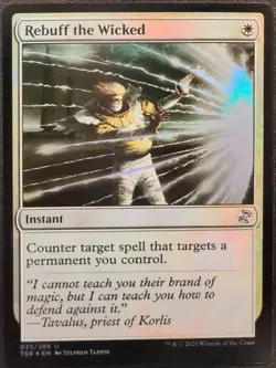 Rebuff the Wicked, Foil (NM) - Time Spiral Remastered (TSR) #035 - MTG - Image 1