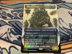 MTG Avatar The Last Airbender The Lion-Turtle Borderless (Foil) 0328 - Image 1