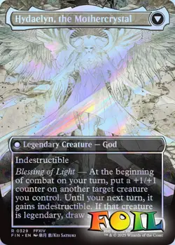 Venat Heart of Hydaelyn Borderless 0329 MTG FINAL FANTASY Rare NP Foil - Image 2