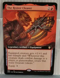 Mtg THE REAVER CLEAVER BORDERLESS NM DMC 084 -Argo- - Image 1