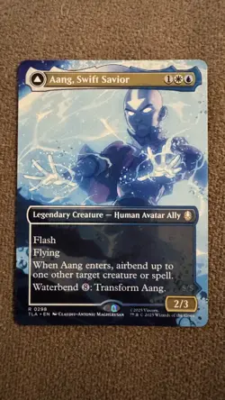 Aang, Swift Savior (0298) (Borderless) Avatar: The Last Airbender Regular - Image 1