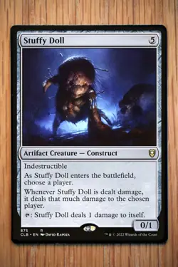Stuffy Doll / Commander Legends: Baldur's Gate *Pack Fresh NM* Magic MTG - Image 1