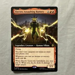 Magic The Gathering Marvels Spider Man Electro Assaulting Battery Non Foil - Image 1