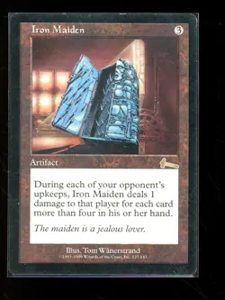 MTG Iron Maiden Urza's Legacy Magic The Gathering - Image 1