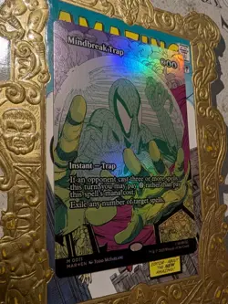 MTG Mindbreak Trap (Borderless) Marvel Universe Eternal-Legal Foil NM - Image 3