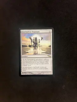 Quicksilver Fountain [Mirrodin] Magic MTG Cards LP - Image 1