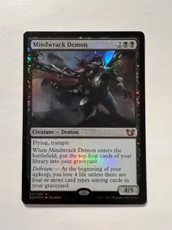 Mindwrack Demon - FOIL - MTG Duel Decks: Blessed vs. Cursed NM - Image 1