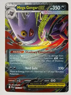 Pokemon - Phantasmal Flames - Mega Gengar ex 056/094 PACK FRESH!!! - Image 1