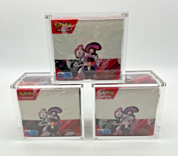 Lot of (3) Pokemon TCG Destined Rivals Booster Boxes SEALED w/Acrylic Cases - Image 1