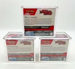 Lot of (3) Pokemon TCG Destined Rivals Booster Boxes SEALED w/Acrylic Cases - Image 2