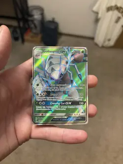 Pokemon TCG Golisopod GX 129/147 Burning Shadows Ultra Rare Full Art Holo LP/NM - Image 1