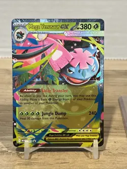 Mega Venusaur ex MEP 013 - Black Star Promo (Mega Evolution) Pokemon - Image 2