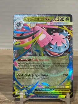 Mega Venusaur ex MEP 013 - Black Star Promo (Mega Evolution) Pokemon - Image 4