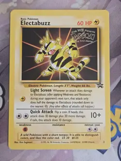 Electabuzz (Movie Promo, #02/53) WOTC Promo LP Pokemon - Image 1
