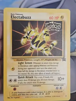 Electabuzz (Movie Promo, #02/53) WOTC Promo LP Pokemon - Image 4