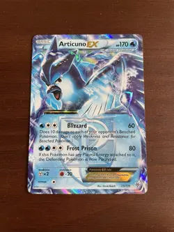 Articuno EX (Team Plasma) 25/135 Plasma Storm - Ultra Rare Pokemon TCG - NM - Image 1
