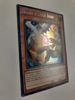 Droll & Lock Bird (Alt Art) RA02-EN006 Secret Rare Yugioh 1st Edition Mint - Image 2