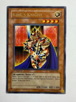Yu-Gi-Oh! Queen’s + King’s + Jack’s Knight - EEN - RARE 1st Ed. - Excellent - Image 4